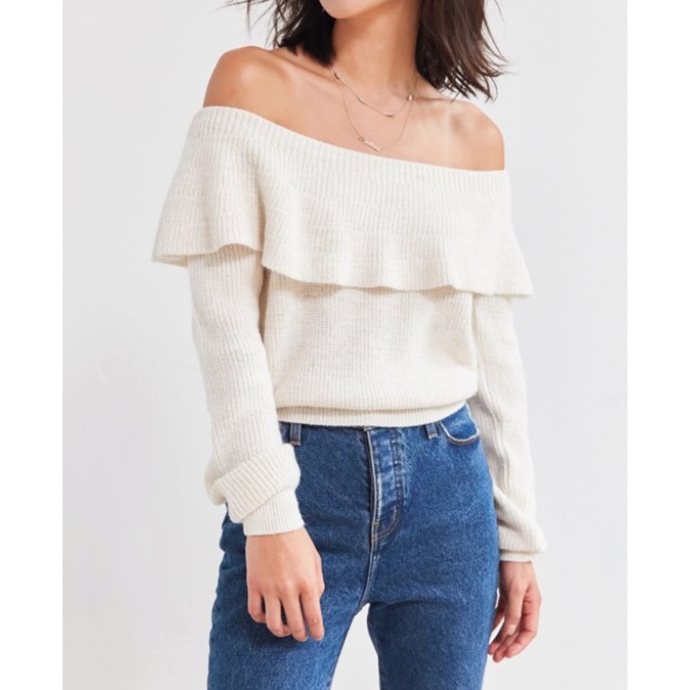 Kimchi blue off the shoulder sweater
